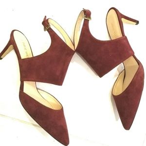 NWOT Burgundy Nine West heels